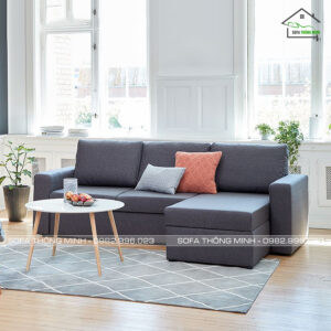 Ghế sofa góc phòng khách giá rẻ tm 12