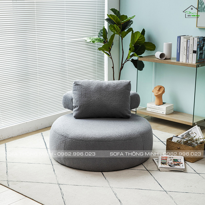 ghe-sofa-don-tron-ngo-nghinh-SD-122-xam-nhat Ghế sofa đơn tròn ngộ nghĩnh SD-122